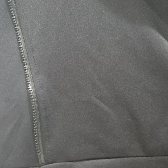 Zara Black Womans Utility Hooded Vest, Size 10 - Picture 4 of 6